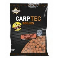 DYNAMITE BAITS Dinamita CarpTec Boilies Chocolate Naranja 1.8kg 20mm