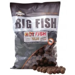 DYNAMITE BAITS Dinamita Pescado Caliente GLM Boilies 20mm 1 Kg