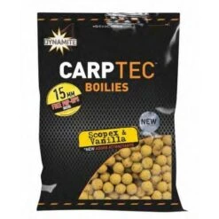 DYNAMITE BAITS Dinamita CarpTec Boilies Scopex Y Vainilla 1kg 15mm