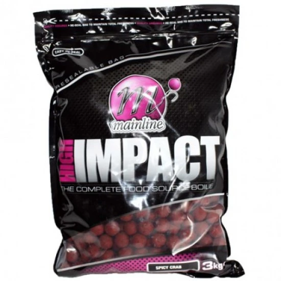 Mainline High Impact Boilies Spicy Cangrejo 3kg - Imagen 2