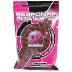 Mainline Shelf Life Ready Made Boilies Salmón Y Camarones 15 Mm 450 G