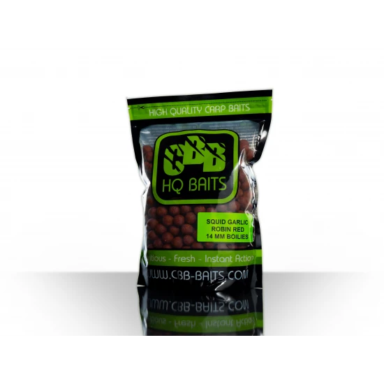 CBB Squid Garlic Robin Red Boilies 25kg Oferta A Granel