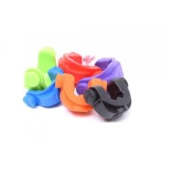 JAG Products Lockdown Rod Grip Paquete De 6 Inserciones Caqui Grandes